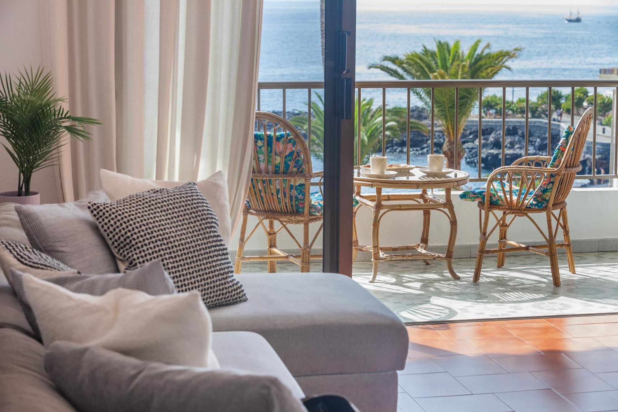 Casa De Franco - Ocean View, Terrace, Balcony, 50M From Playa La Arena, Fibre Net Apartamento Puerto de Santiago  Exterior foto